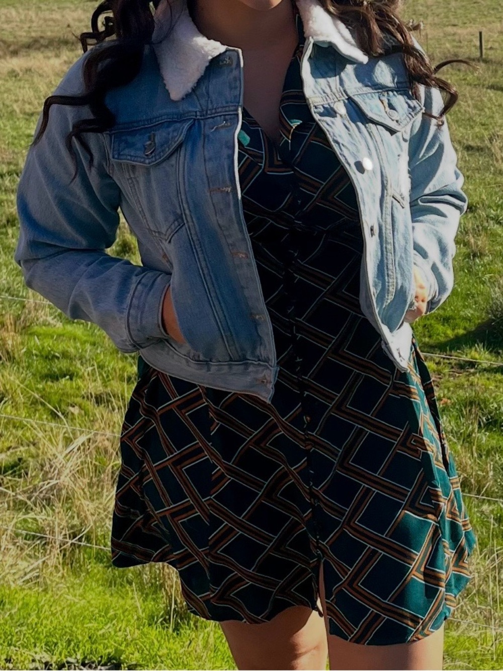 Retro mini dress